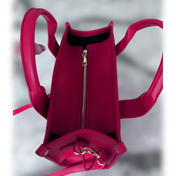 Unbranded Top Handle Pink Tote With Shoulder Strap. - Picture 8 of 12